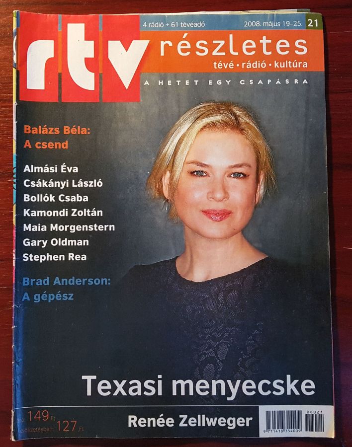 RTV magazine side cover 19 May 2008