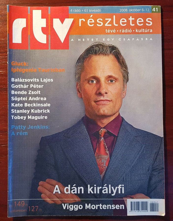 RTV magazine side cover 6 October 2008