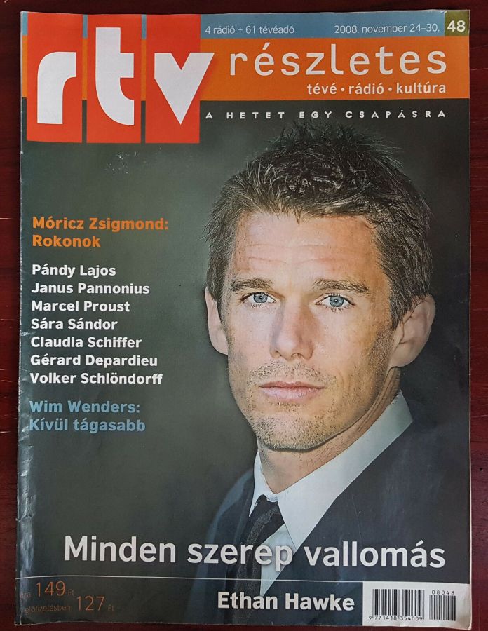 RTV magazine side cover 24 November 2008