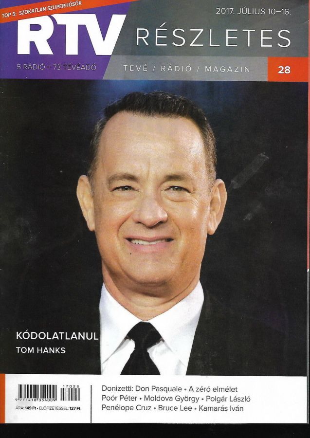 RTV magazine side cover 10 July 2017