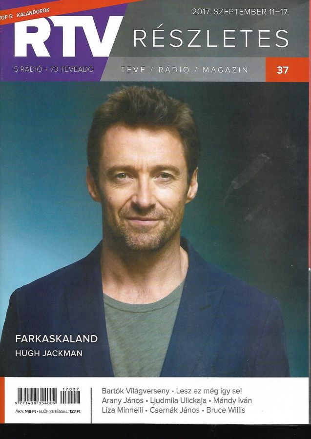 RTV magazine side cover 11 September 2017
