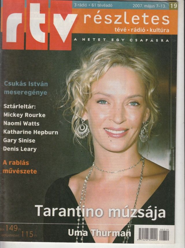 RTV magazine side cover 7 May 2007