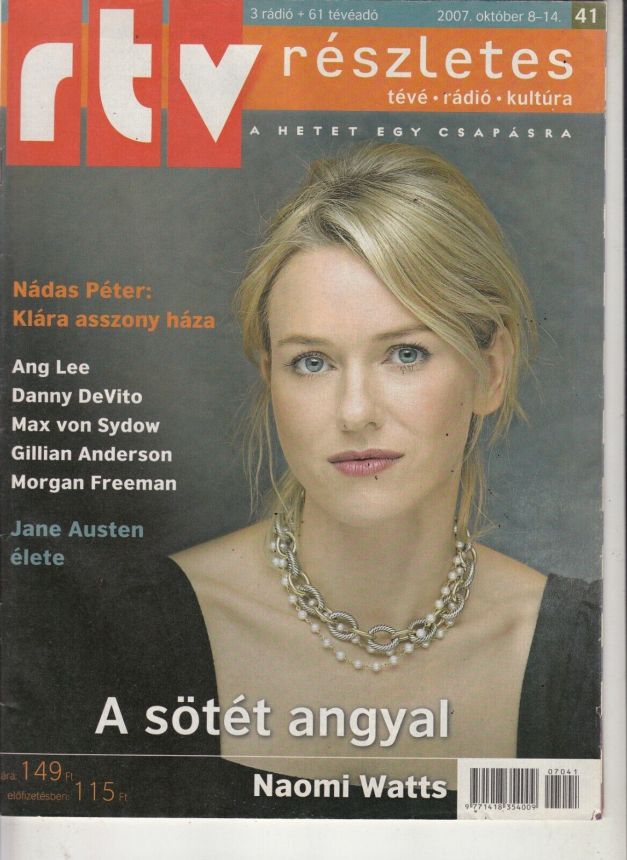 RTV magazine side cover 8 October 2007