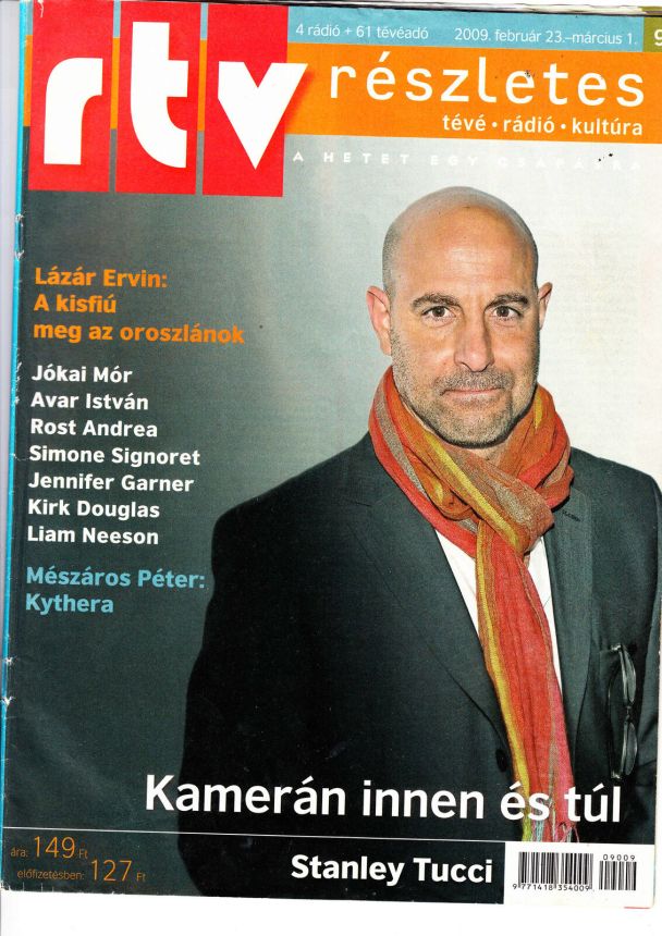 RTV magazine side cover 23 February 2009