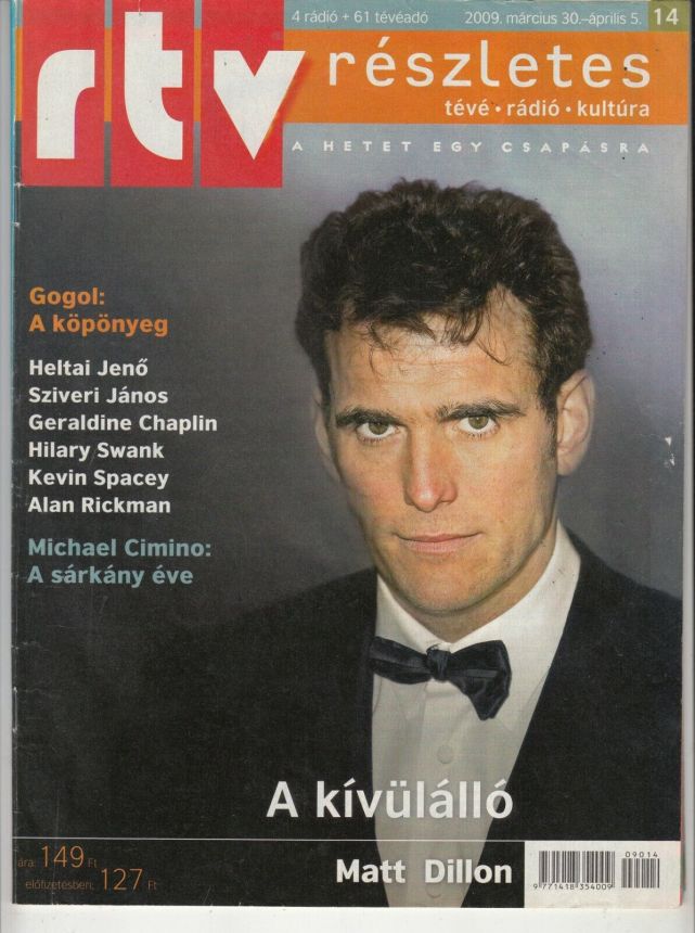 RTV magazine side cover 30 March 2009