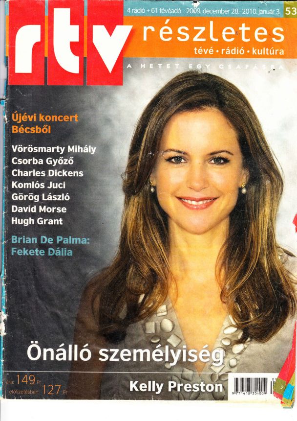 RTV magazine side cover 28 December 2009