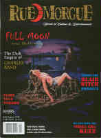 RUE MORGUE magazine side cover Issue 10 July/August 1999