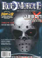 RUE MORGUE magazine side cover Issue 19 January/February 2001