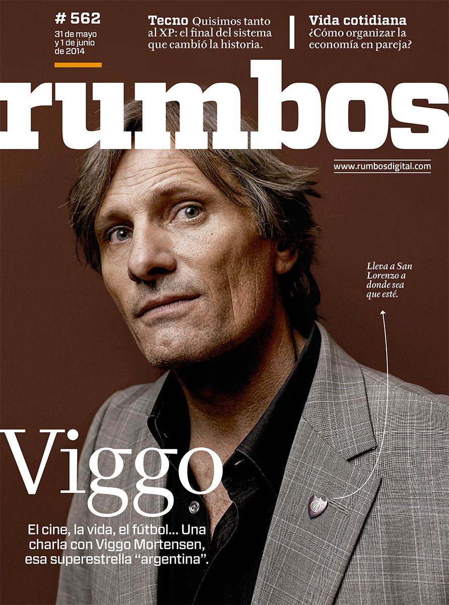 RUMBOS magazine side cover Issue 562 31 May 2014