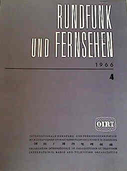 RUNDFUNK UND FERNSEHEN magazine side cover Issue 4  1966