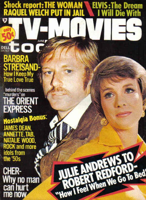 TV-MOVIES TODAY magazine side cover  Vol 7 # 2 June 1975