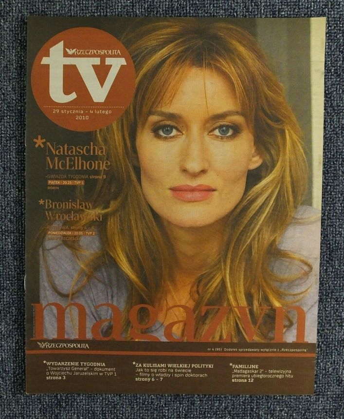 RZECZPOSPOLITA TV magazine side cover 29 January 2010