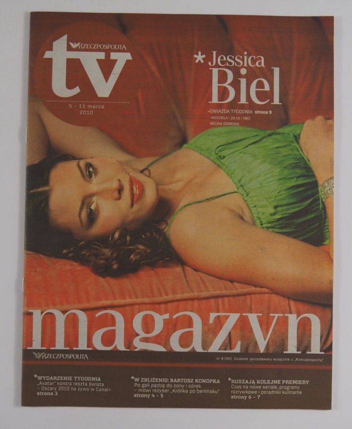 RZECZPOSPOLITA TV magazine side cover 5 March 2010