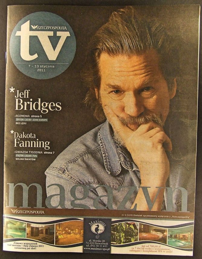 RZECZPOSPOLITA TV magazine side cover 7 January 2011