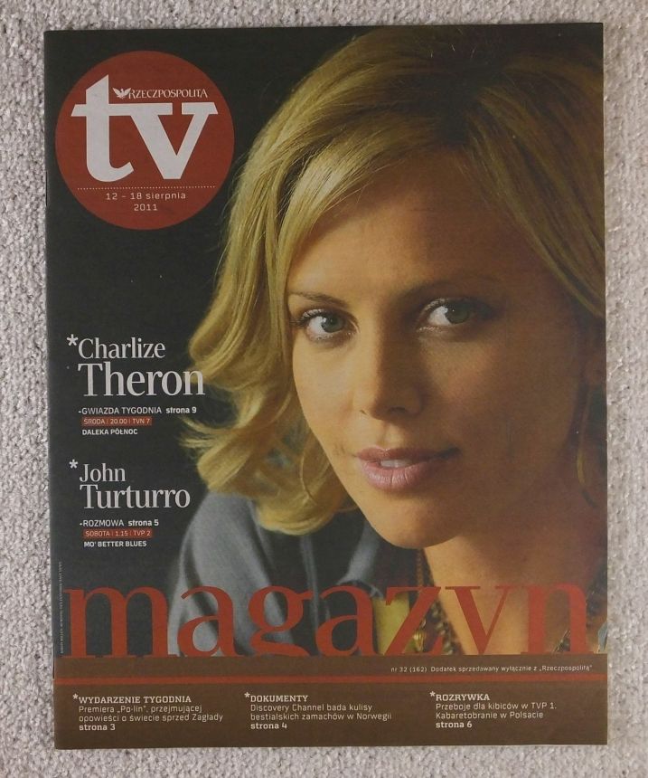 RZECZPOSPOLITA TV magazine side cover 12 August 2011