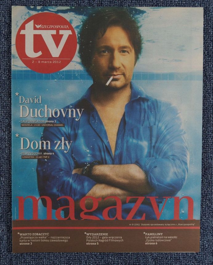 RZECZPOSPOLITA TV magazine side cover 2 March 2012