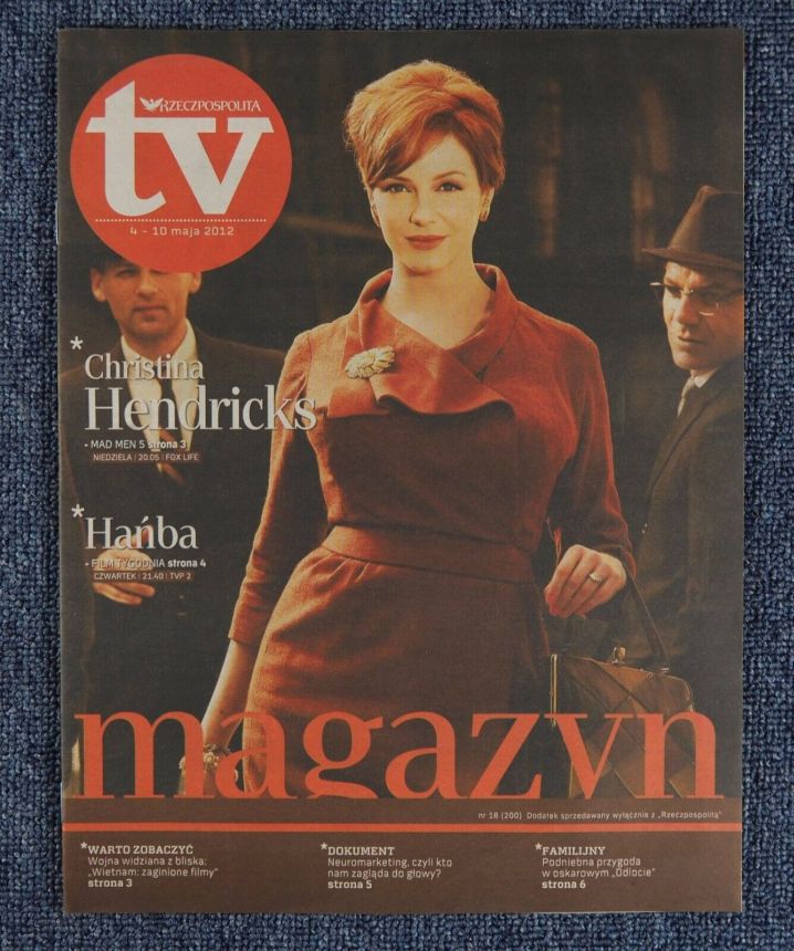 RZECZPOSPOLITA TV magazine side cover 4 May 2012