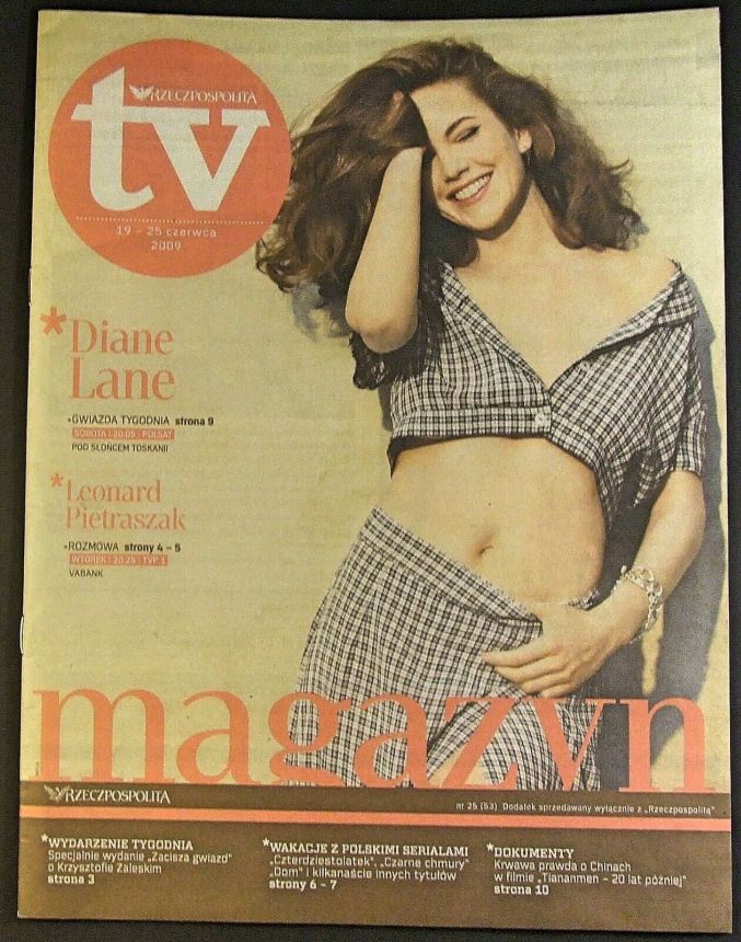 RZECZPOSPOLITA TV magazine side cover 19 June 2009