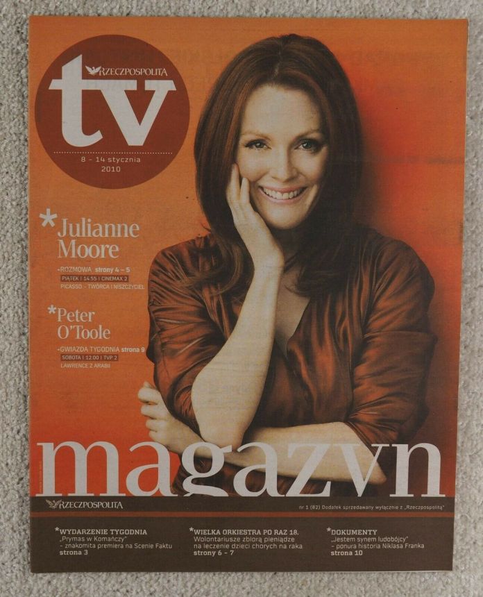 RZECZPOSPOLITA TV magazine side cover 8 January 2010