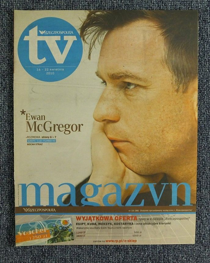 RZECZPOSPOLITA TV magazine side cover 16 April 2010