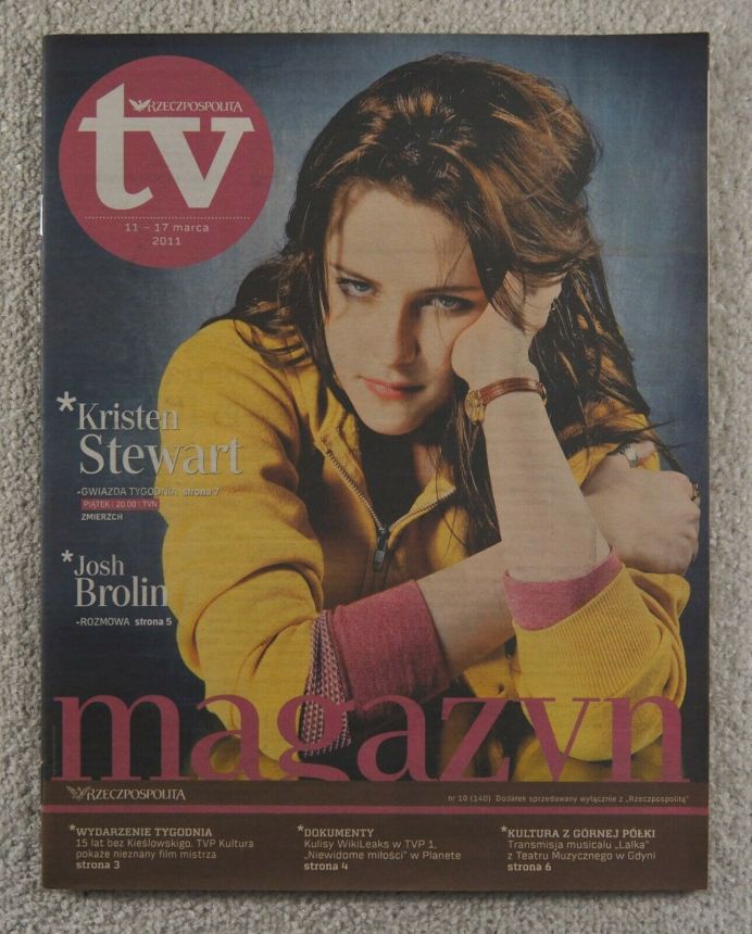 RZECZPOSPOLITA TV magazine side cover 11 March 2011