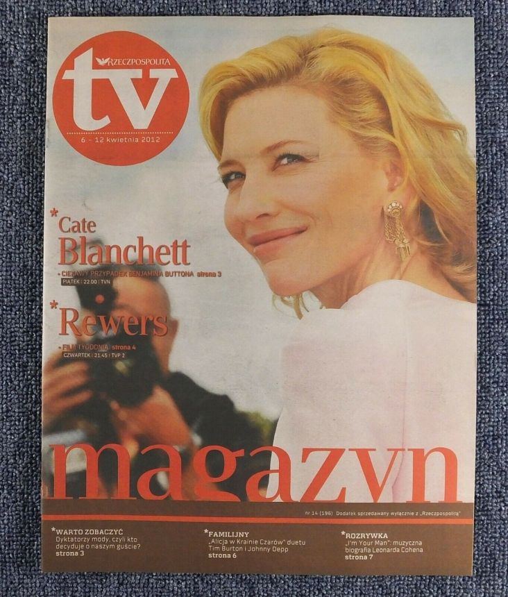 RZECZPOSPOLITA TV magazine side cover 6 April 2012