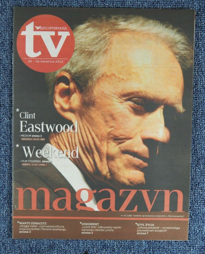 RZECZPOSPOLITA TV magazine side cover 20 April 2012