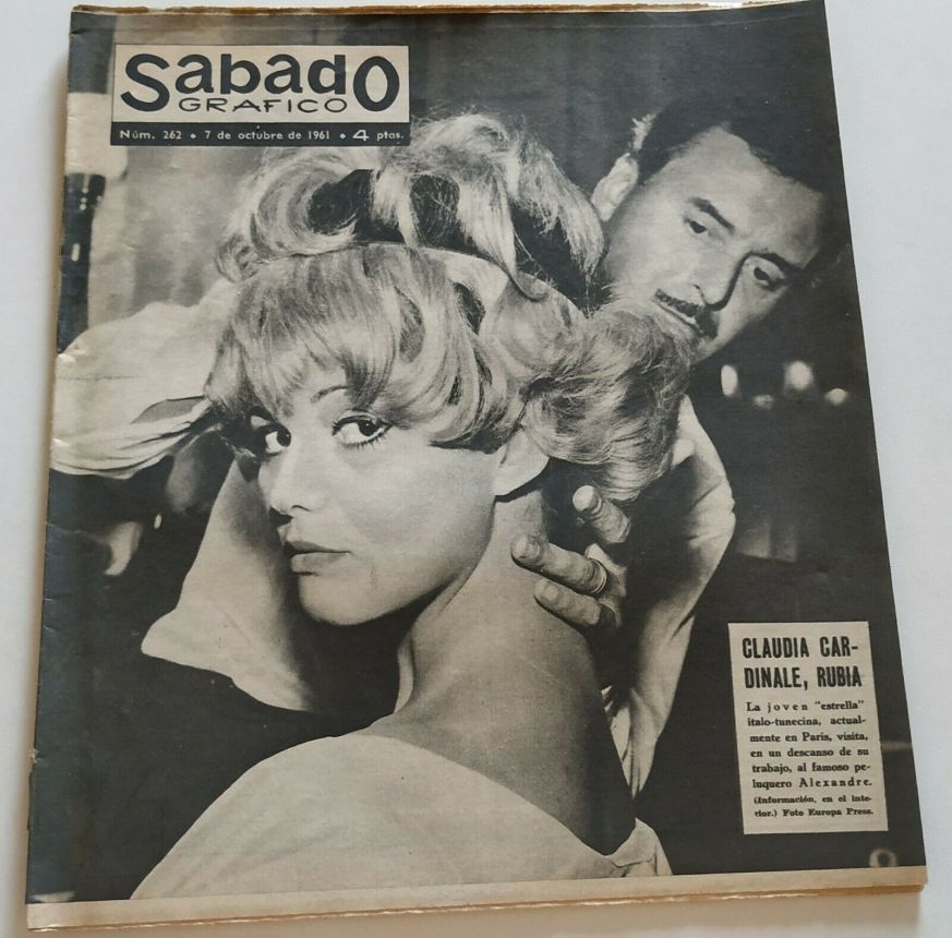 SABADO GRAFICO magazine side cover Issue 262 7 October 1961