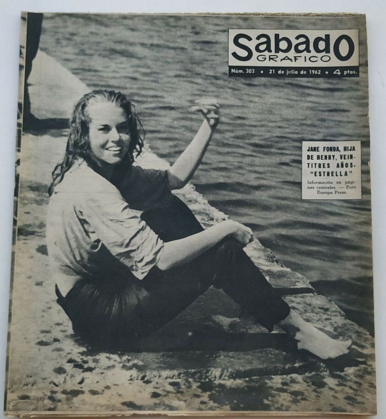 SABADO GRAFICO magazine side cover Issue 303 21 July 1962