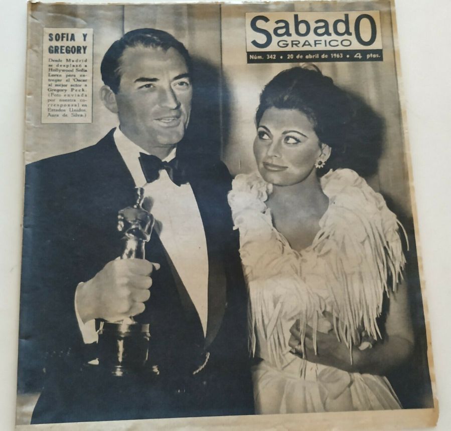 SABADO GRAFICO magazine side cover Issue 342 20 April 1963