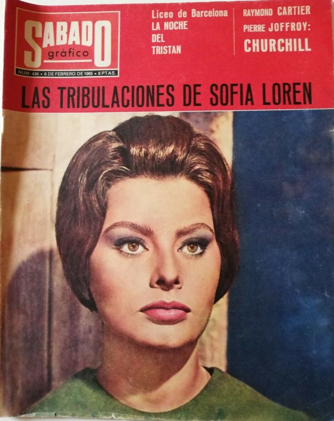 SABADO GRAFICO magazine side cover Issue 436 6 February 1965