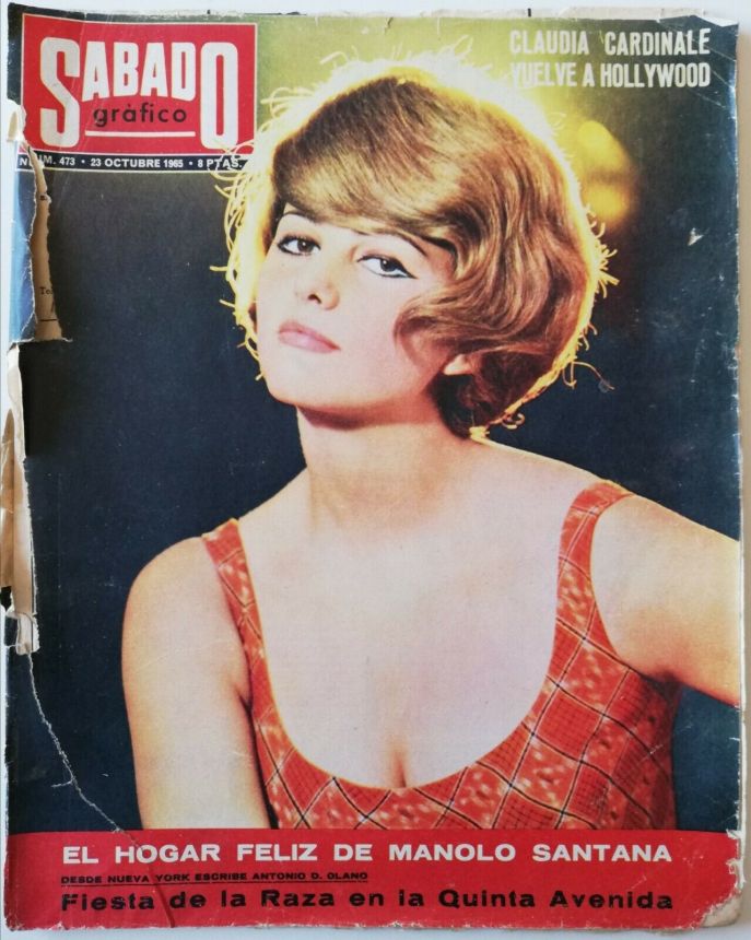 SABADO GRAFICO magazine side cover Issue 473 23 October 1965