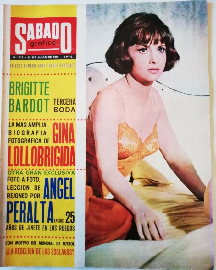 SABADO GRAFICO magazine side cover Issue 512 23 July 1966