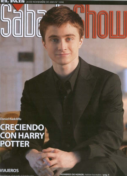 SABADO SHOW magazine side cover Issue 1698 26 November 2005