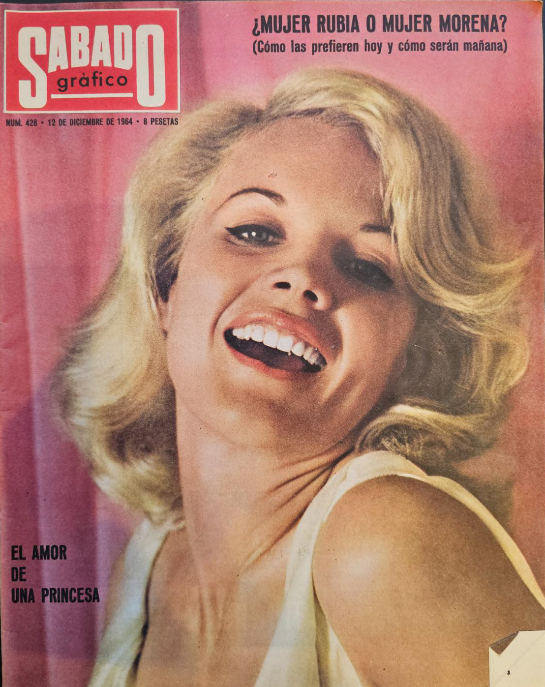 SABADO GRAFICO magazine side cover Issue 428 12 December 1964