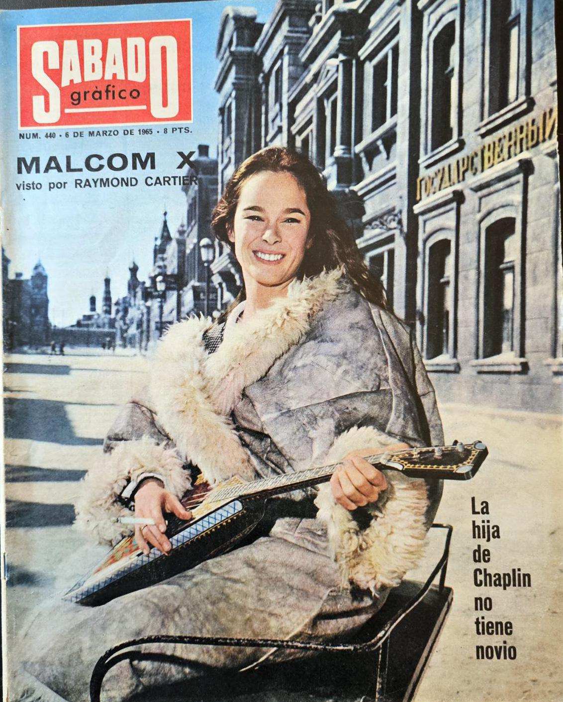 SABADO GRAFICO magazine side cover Issue 440 6 March 1965