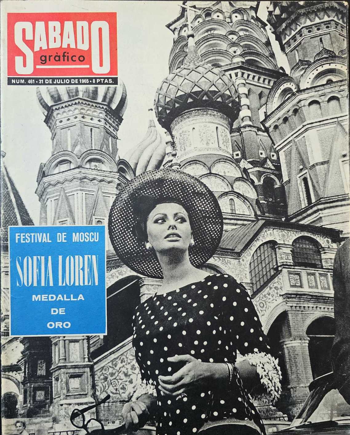 SABADO GRAFICO magazine cover Issue 461 31 July 1965
