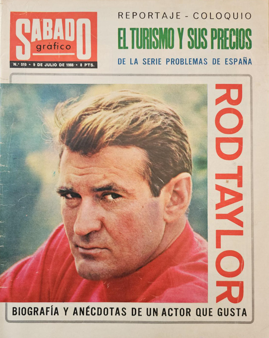 SABADO GRAFICO magazine side cover Issue 510 9 July 1966
