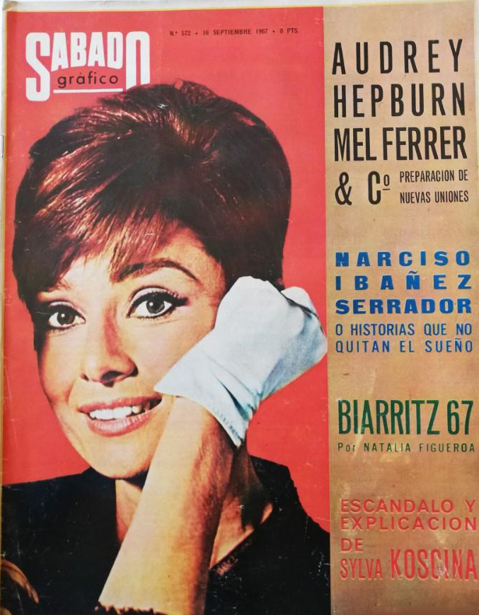SABADO GRAFICO magazine side cover Issue 572 16 September 1967
