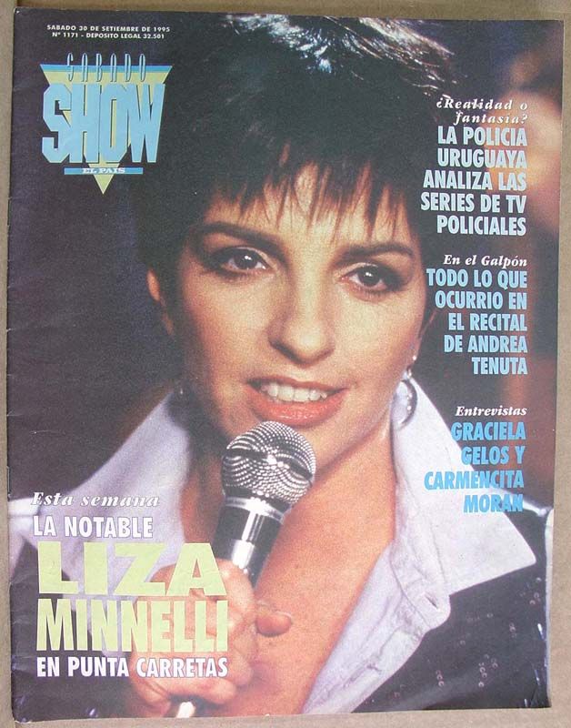 SABADO SHOW magazine side cover Issue 1171 30 September 1995