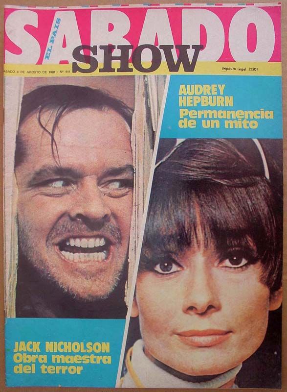 SABADO SHOW magazine side cover Issue 441 8 August 1981
