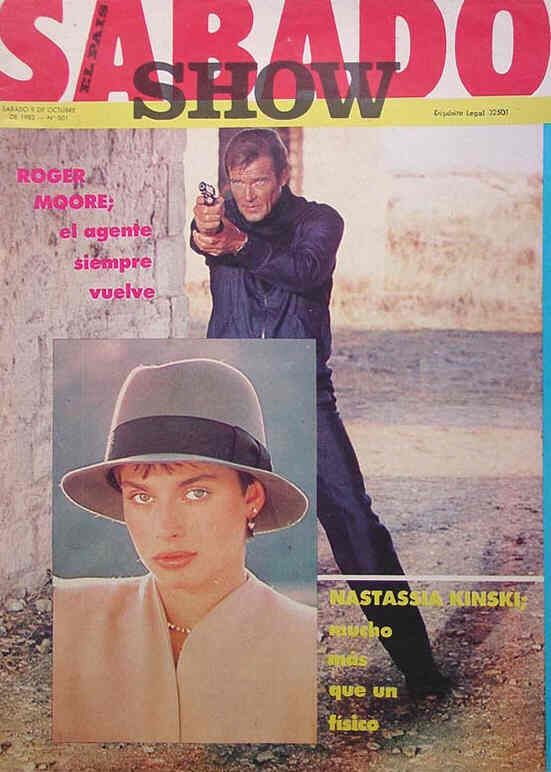 SABADO SHOW magazine side cover Issue 501 9 October 1982