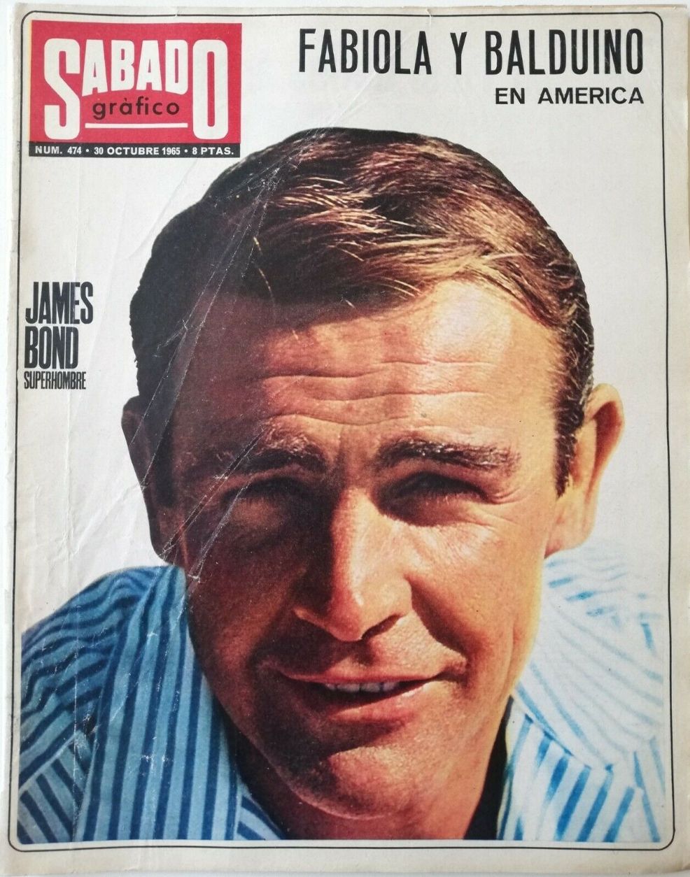 SABADO GRAFICO magazine side cover Issue 474 30 October 1965