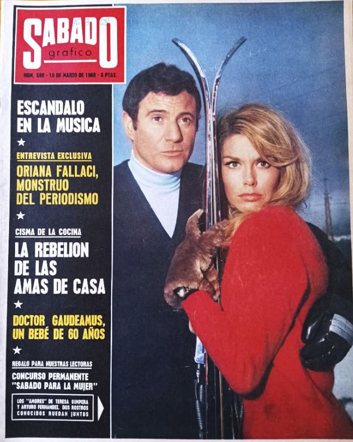 SABADO GRAFICO magazine side cover Issue 598 16 March 1968