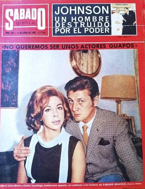 SABADO GRAFICO magazine side cover Issue 602 13 April 1968