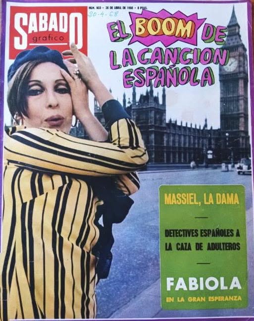 SABADO GRAFICO magazine side cover Issue 603 20 April 1968