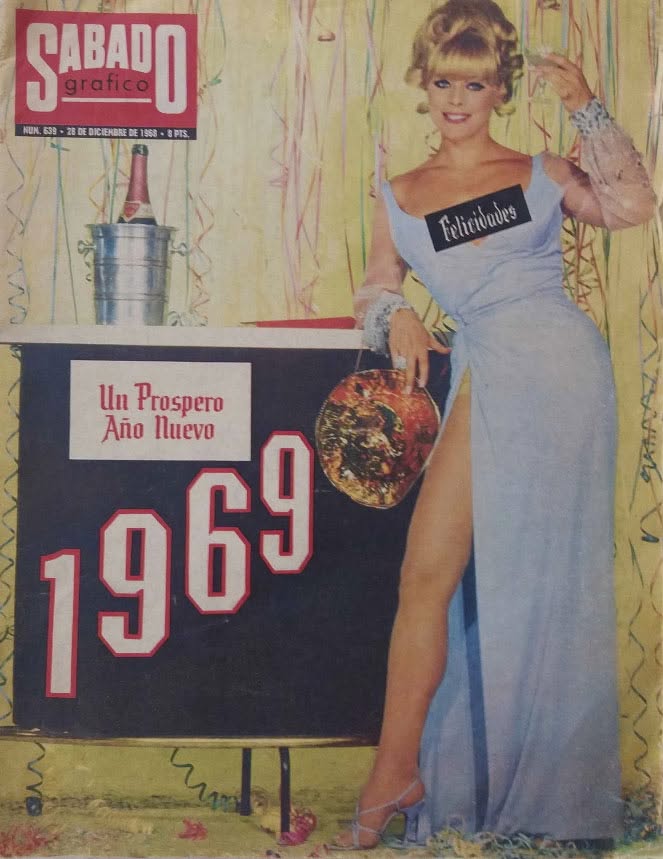 SABADO GRAFICO magazine side cover Issue 639 14 December 1968