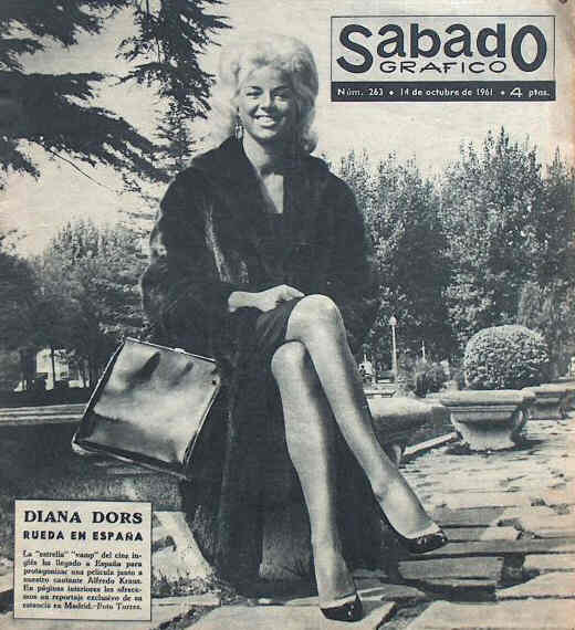 SABADO GRAFICO magazine side cover Issue 263 14 October 1961