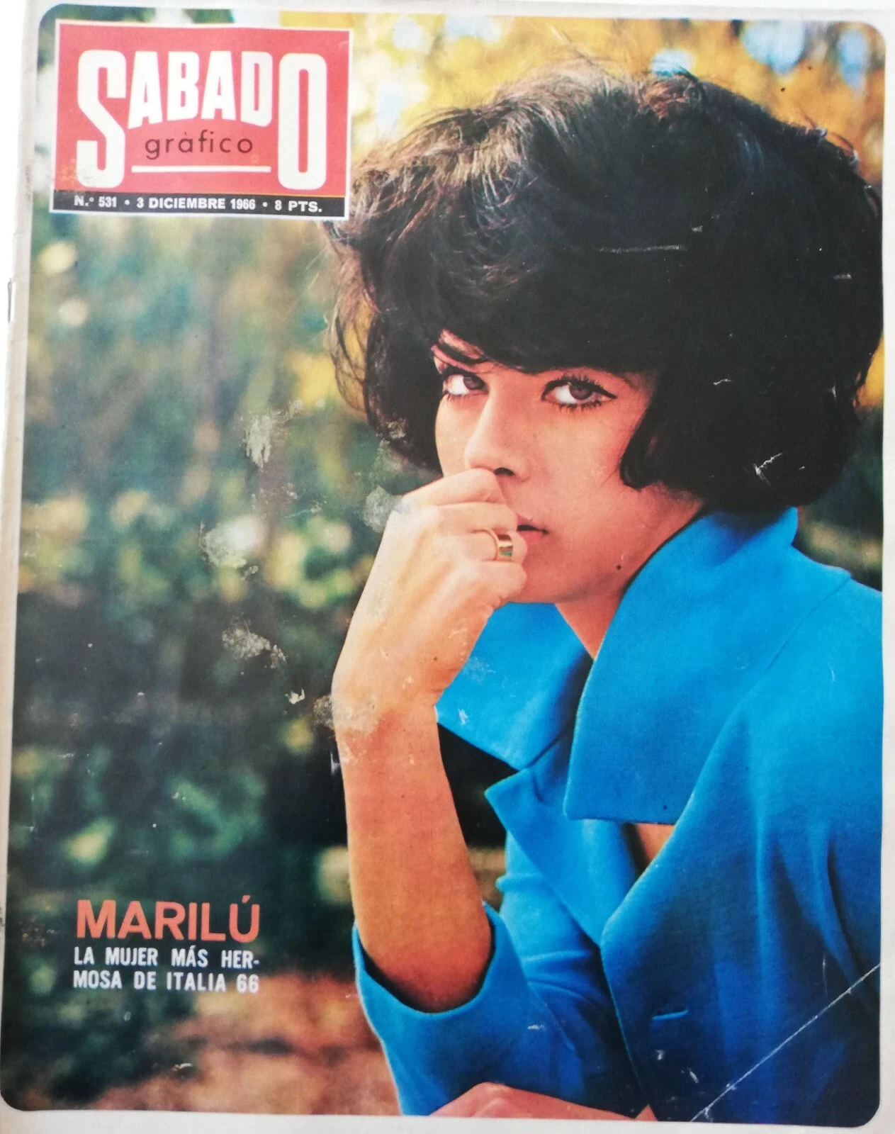 SABADO GRAFICO magazine side cover Issue 531 3 December 1966