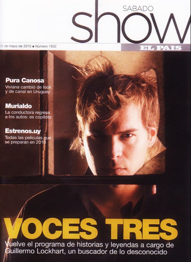 SABADO SHOW magazine side cover Issue 1932 15 May 2010